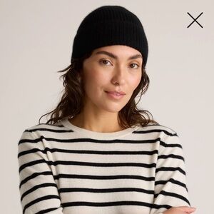 Quince Mongolian Cashmere Ribbed Beanie